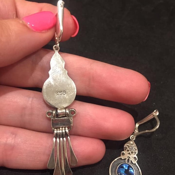 Brand new Turkish pure Silver Earrings - Picture 3 of 3